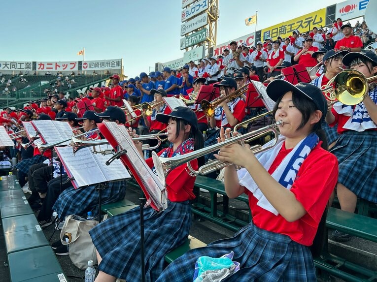 京都国際がオリックスの応援歌…理由に涙　©Yukiko Umetsu