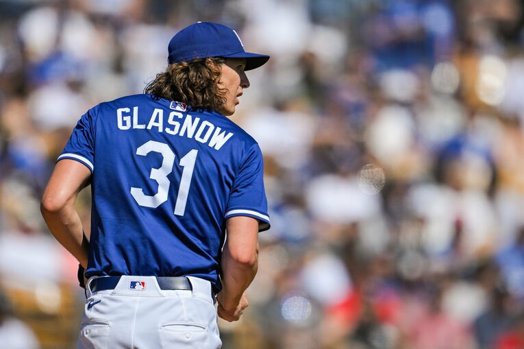 今季の年俸で見ると、球団トップはグラスノーだった　©Nanae Suzuki