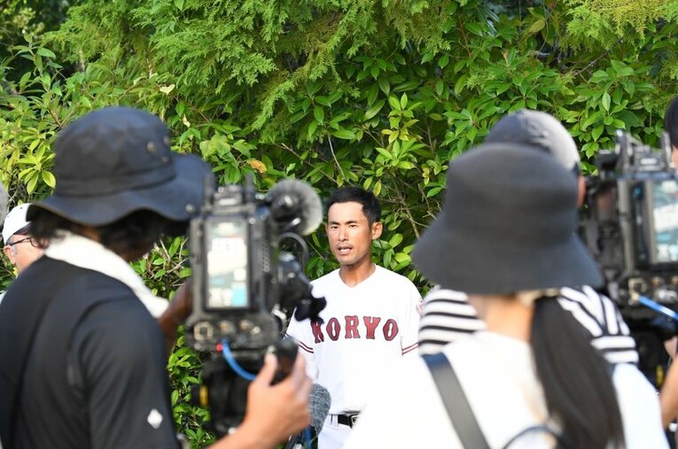 甲子園辞退から新チーム初戦を迎えた広陵。現地記者が見たウラ側 ／ photograph by Kota Inoue