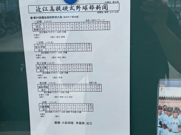 近江高校　©Hideaki Ujihara