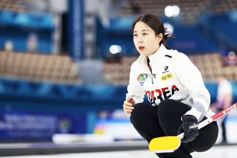 地元開催の韓国代表ペア　©STEPHEN FISHER / WCF