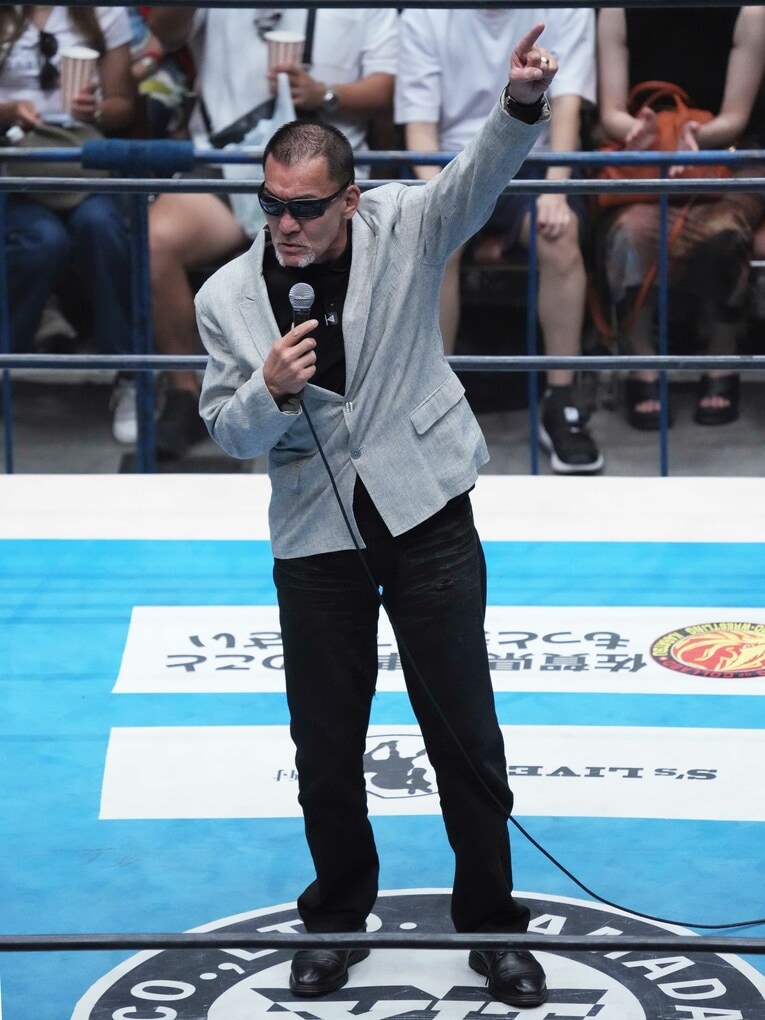 元祖夏男・蝶野正洋　©Essei Hara