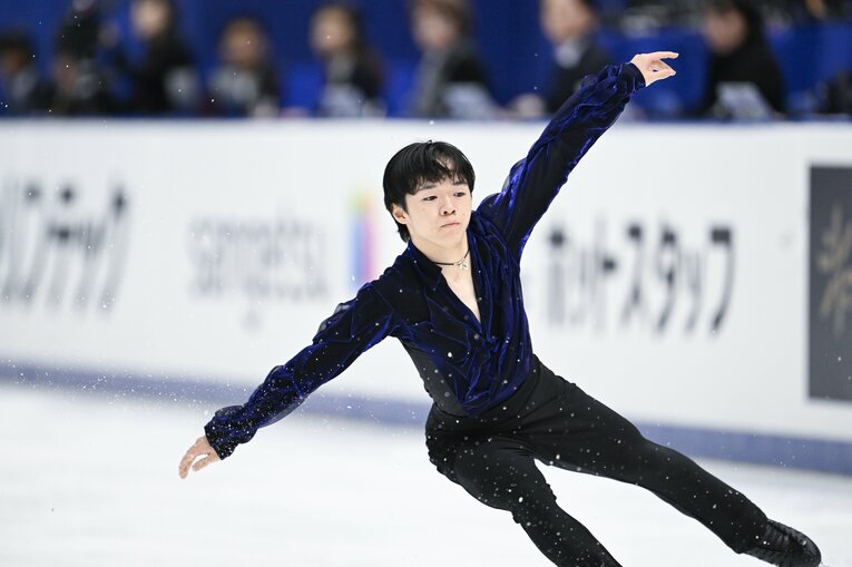 全日本選手権FSの演技　©︎Asami Enomoto