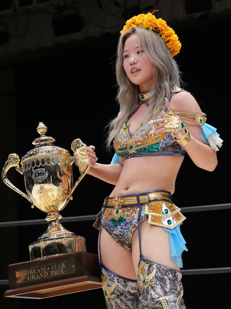 『DREAM STAR GP』を制したビクトリア弓月　©Essei Hara