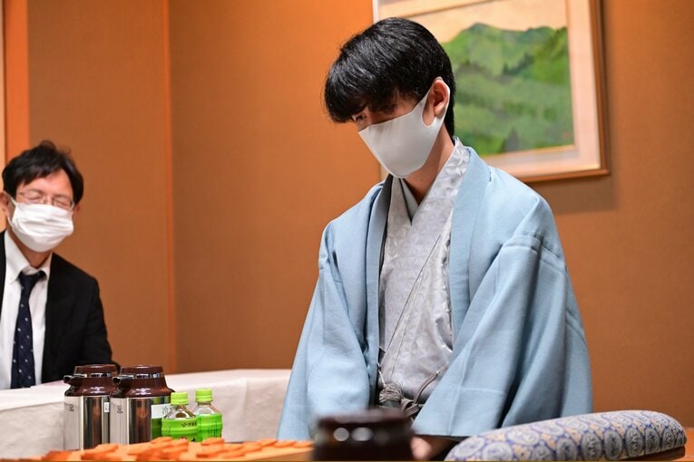 2021年の王位戦　©日本将棋連盟