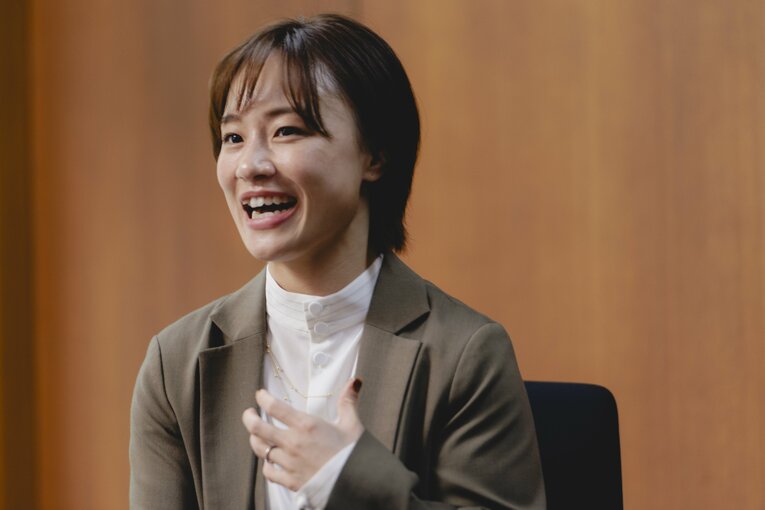 リオ五輪女子レスリング金メダリストの登坂絵莉さん　©Wataru Sato