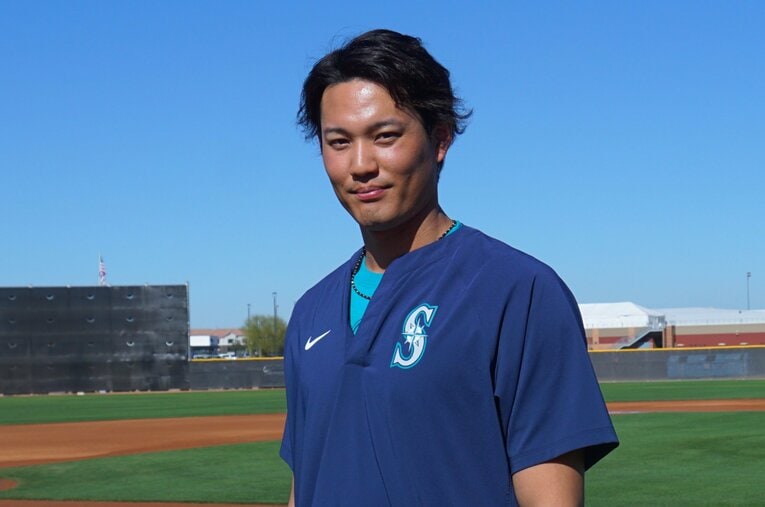 2月末にアリゾナで取材…現在の藤浪晋太郎　©NumberWeb