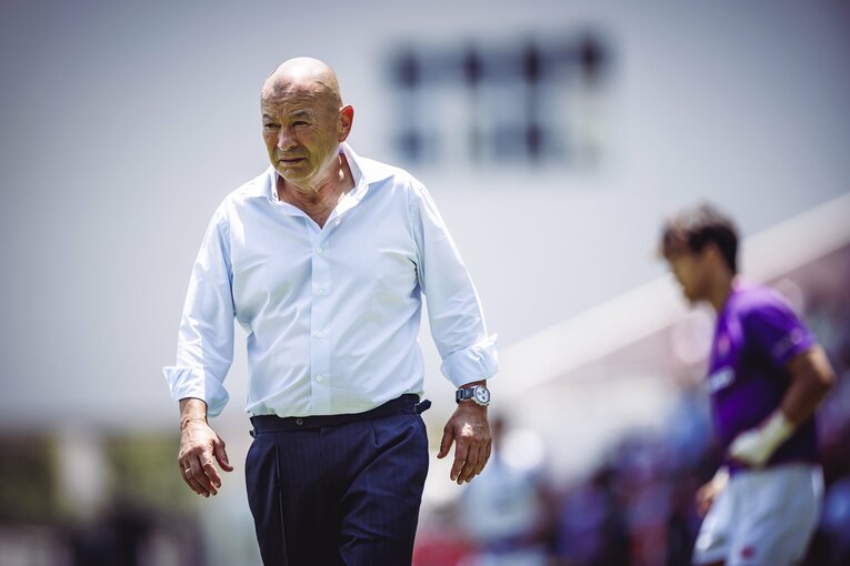 ラグビー日本代表の世代交代に着手するエディー・ジョーンズHC　©︎Kiichi Matsumoto