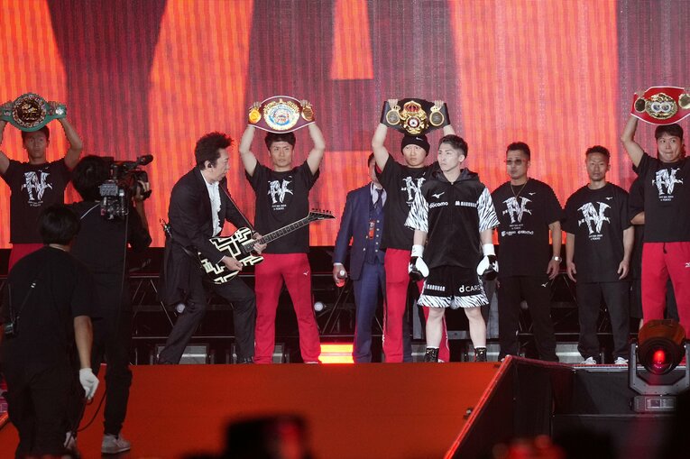 井上尚弥vs.ルイス・ネリ（2024年5月6日・東京ドーム）©Naoki Fukuda