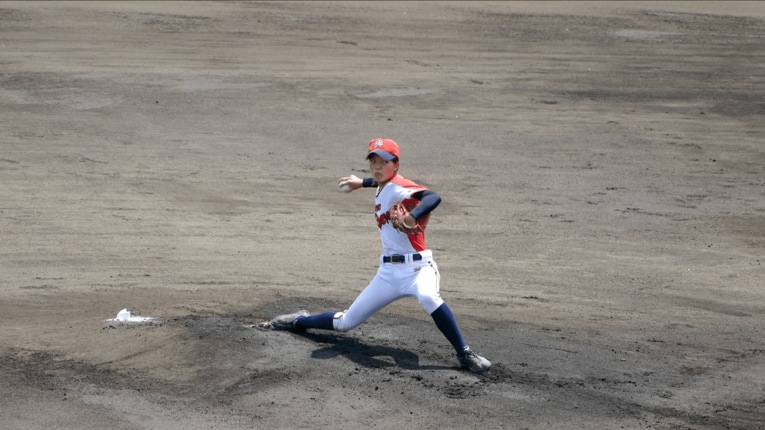 2018年、夏の選手権大会で優勝した京都両洋高校の坂原愛海投手