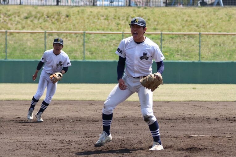 「チームを勝たせられる投手になりたい」と語る吉満　©Fumi Sawai