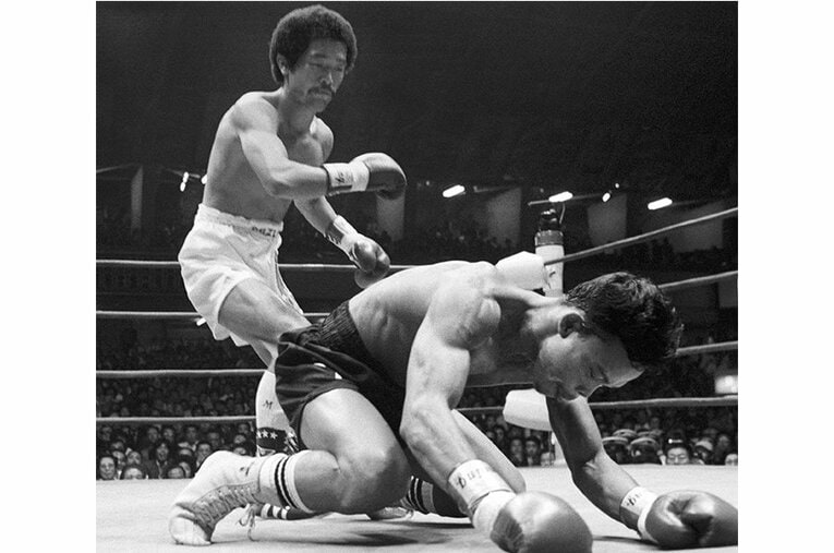 具志堅用高 ／ photograph by Kyodo News