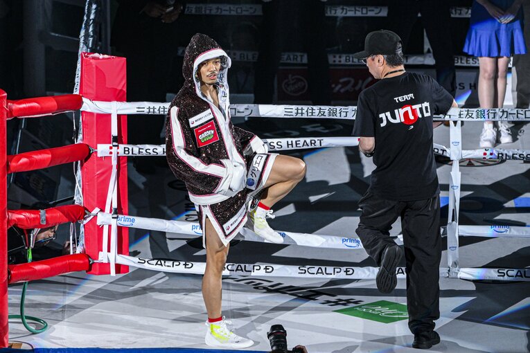 中谷潤人vs.西田凌佑（WBC・IBF世界バンタム級王座統一戦） ©Takuya Sugiyama