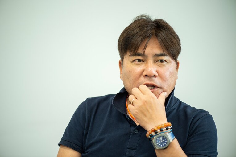 今季からベガルタ仙台に復帰した手倉森誠監督　©Toshiya Kondo