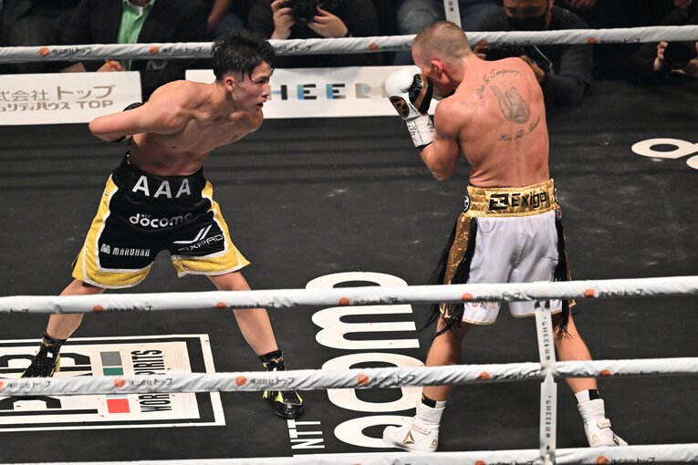 2022年12月13日／ポール・バトラー戦（WBA・WBC・IBF・WBO世界バンタム級王座統一戦）©Naoya Sanuki