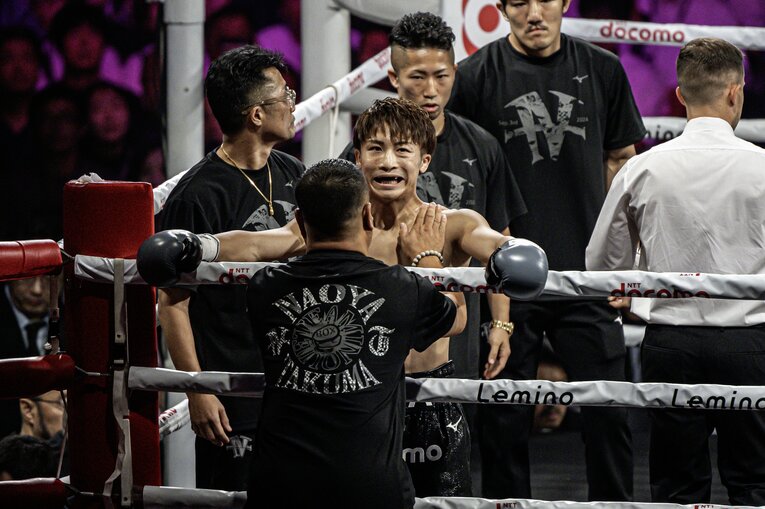 井上尚弥vs.TJ・ドヘニー。2024年9月3日、有明アリーナ　©Takuya Sugiyama