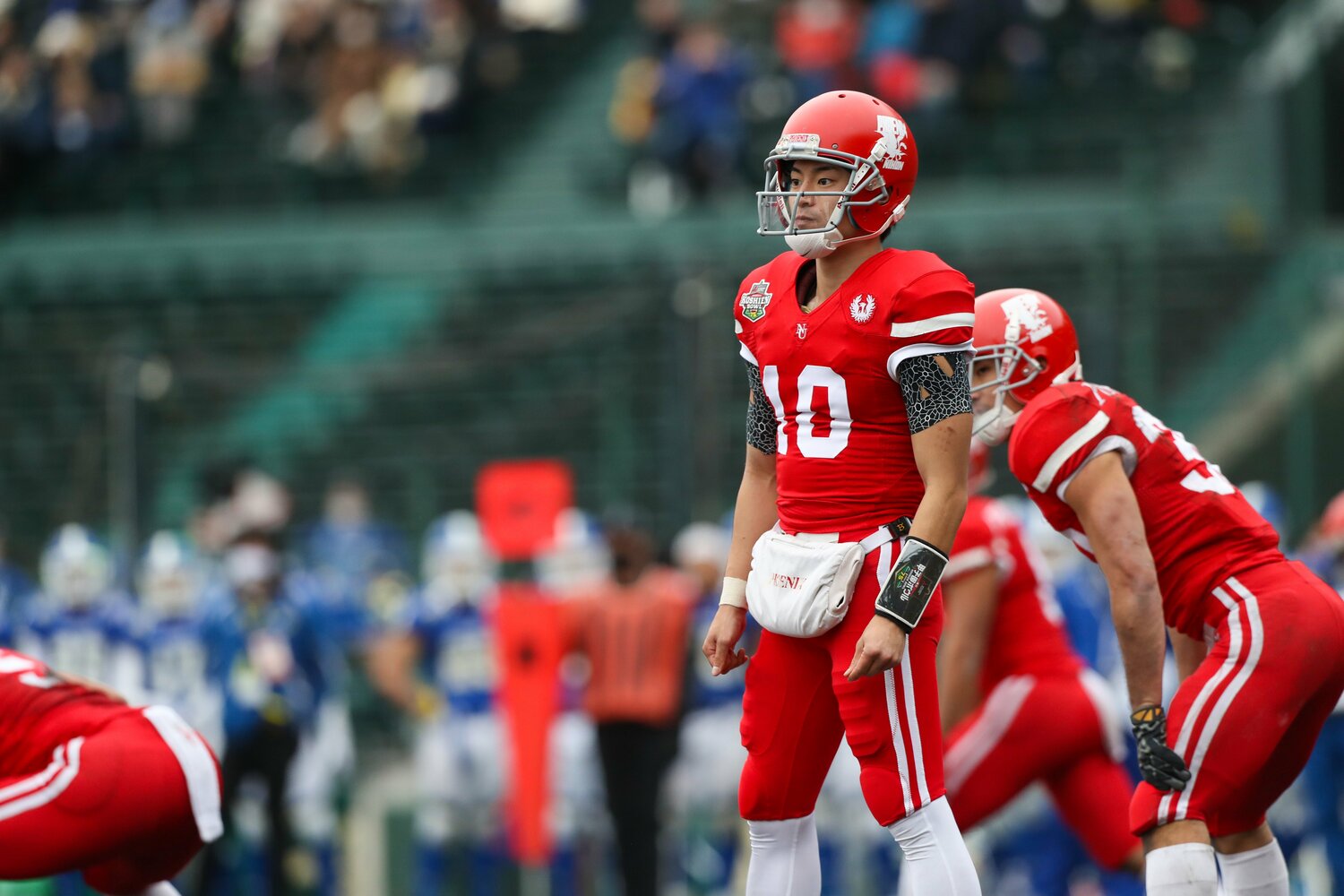 林は4年時にも甲子園ボウルに出場しているが、この1年目の状況はそれと比べてもハッキリ「異質」だったという　©Naoki Kitagawa