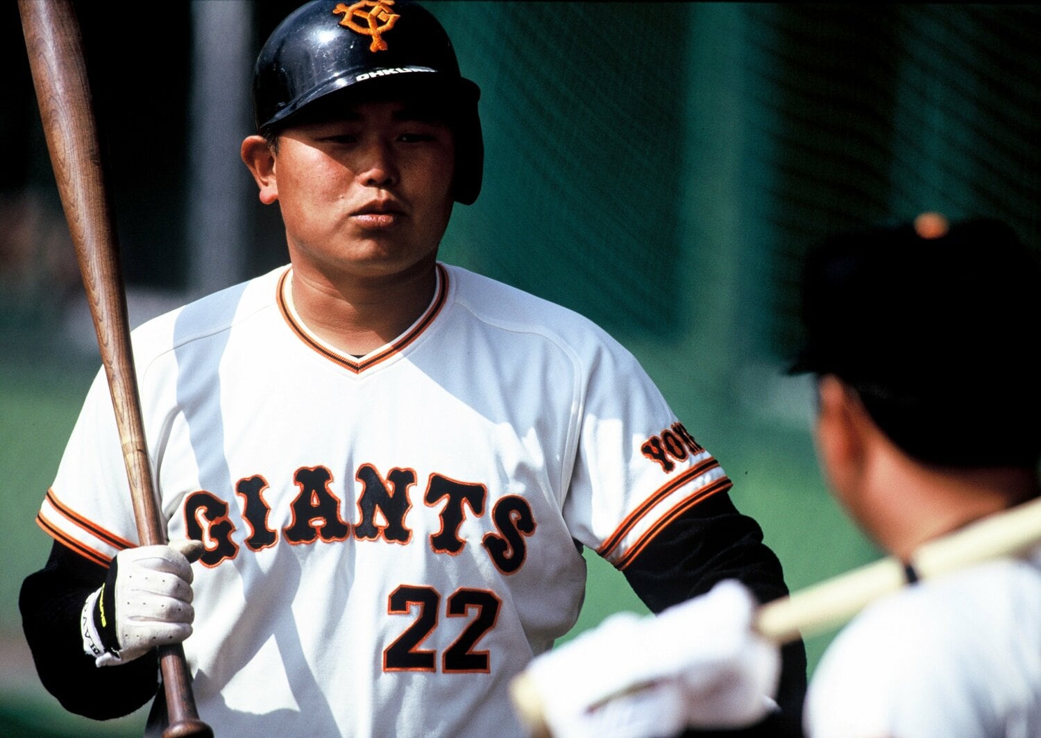 現役時代の大久保コーチ　©︎Koji Asakura