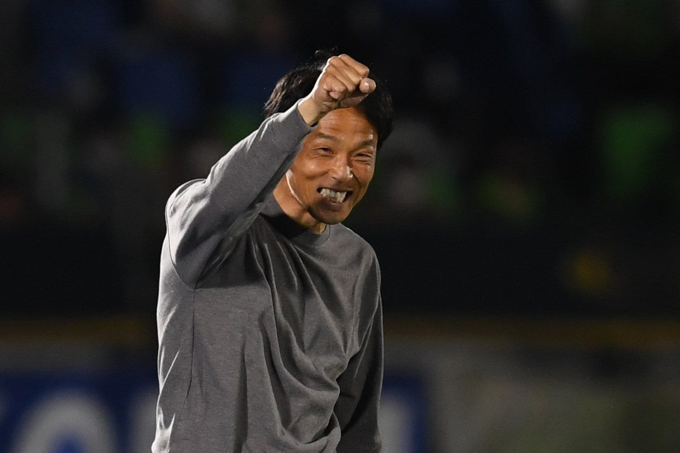 湘南ベルマーレを率いる山口智監督。ガンバ大阪では「コーチと選手」の間柄だった　©Masashi Hara/Getty Images