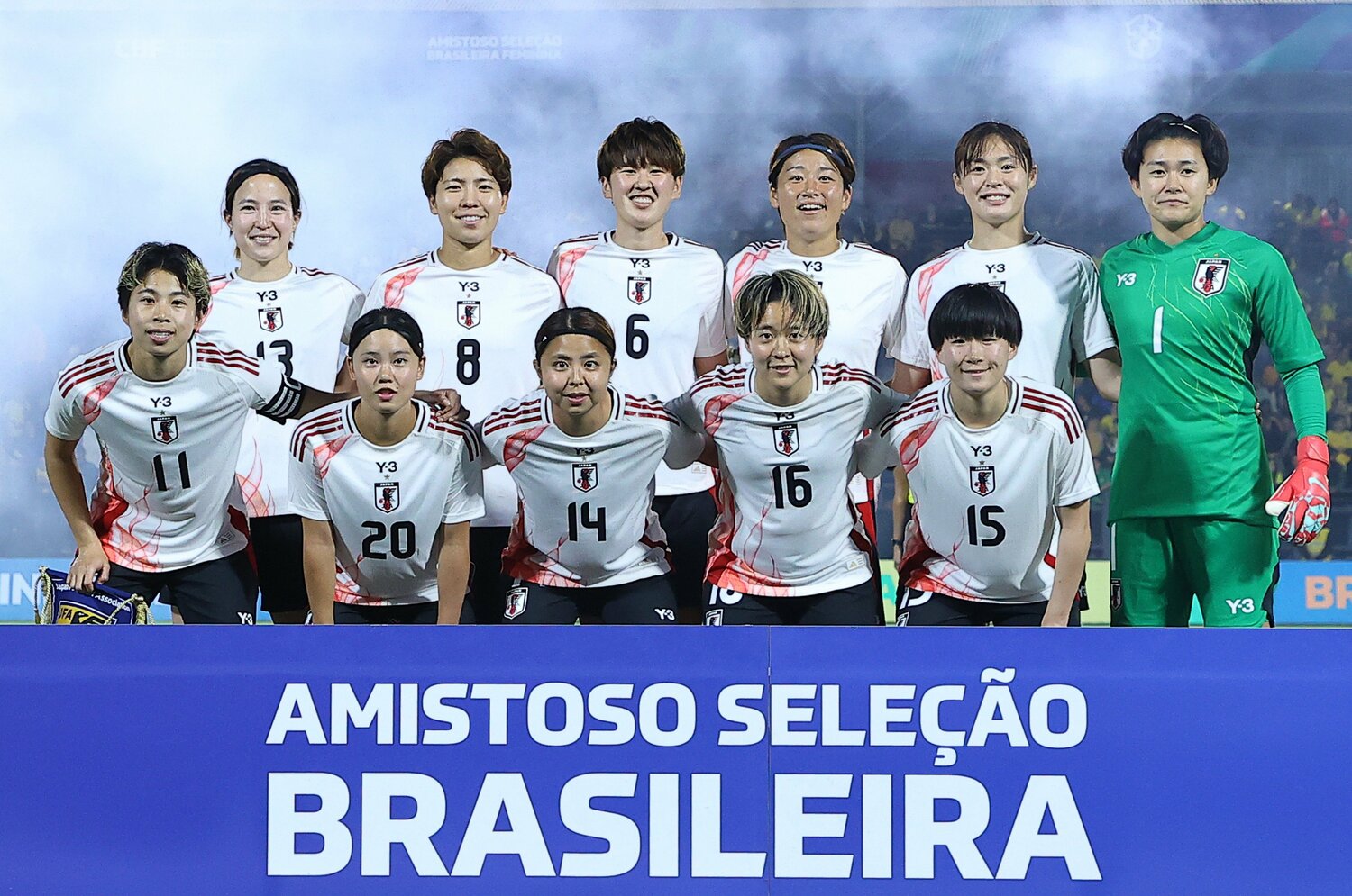 なでしこジャパンのブラジル遠征、第2戦のスタメン ©JFA