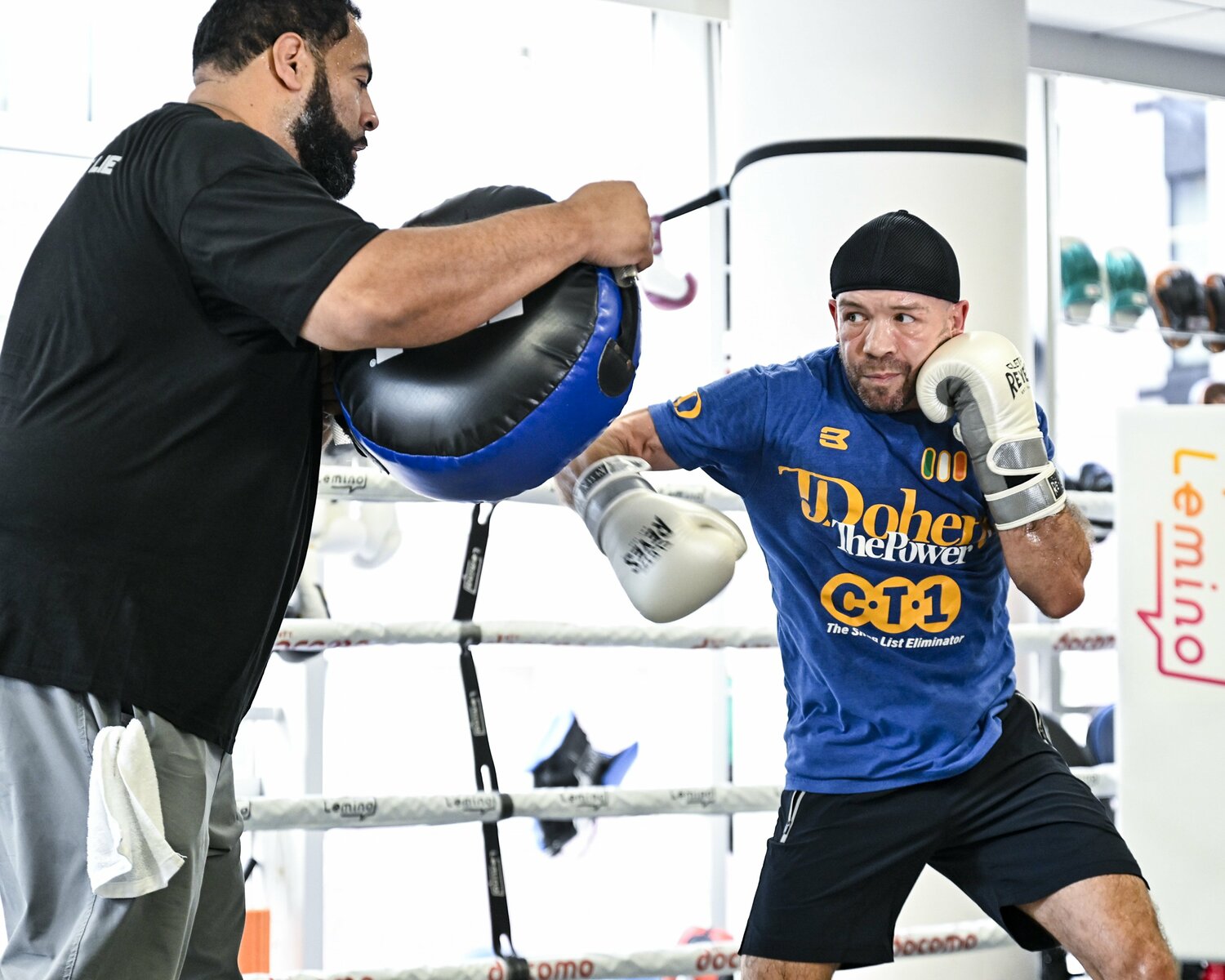 「キャリア最大のファイト」と井上尚弥戦への意欲を語ったTJ・ドヘニー（2024年8月24日）©︎Hiroaki Yamacuhi