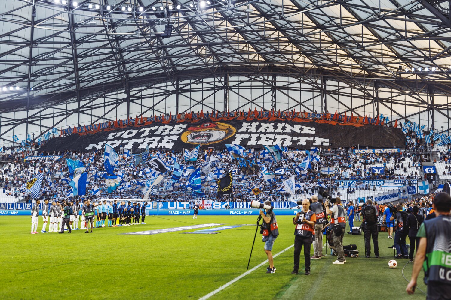 マルセイユはフットボールにおいても熱狂的な地域として知られる　©Kiichi Matsumoto