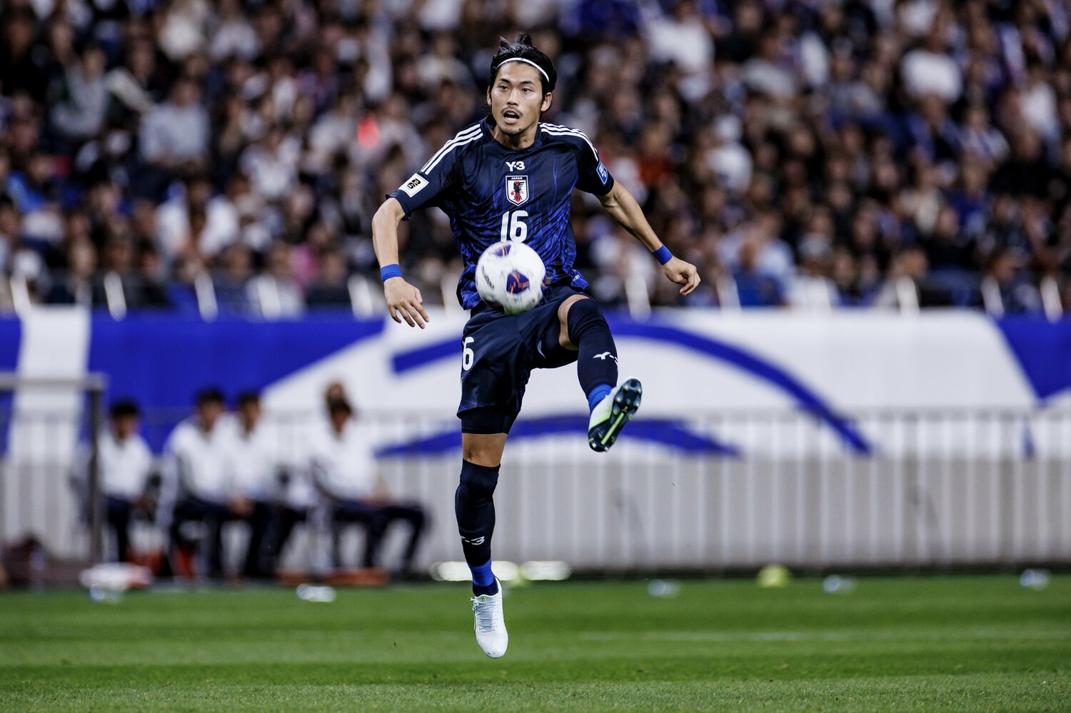 町田は現在、W杯最終予選の中で欠かせないメンバーへと成長した　©Kiichi Matsumoto