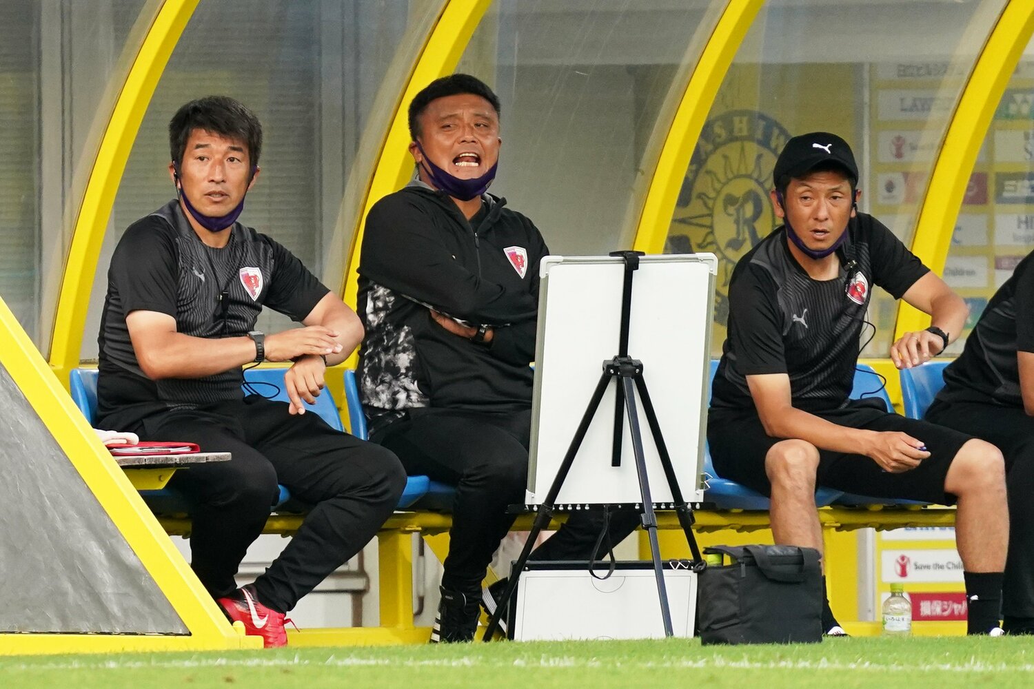 京都サンガF.C.で指揮する曺監督　©Getty Images