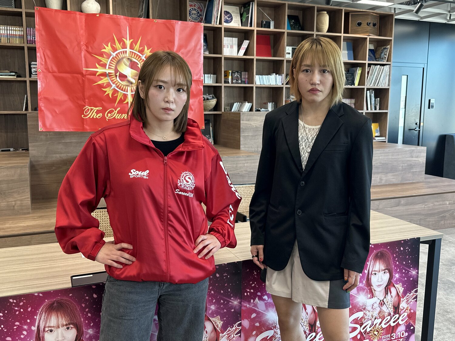 3月10日の自主興行では、スターダムの朱里と対戦する