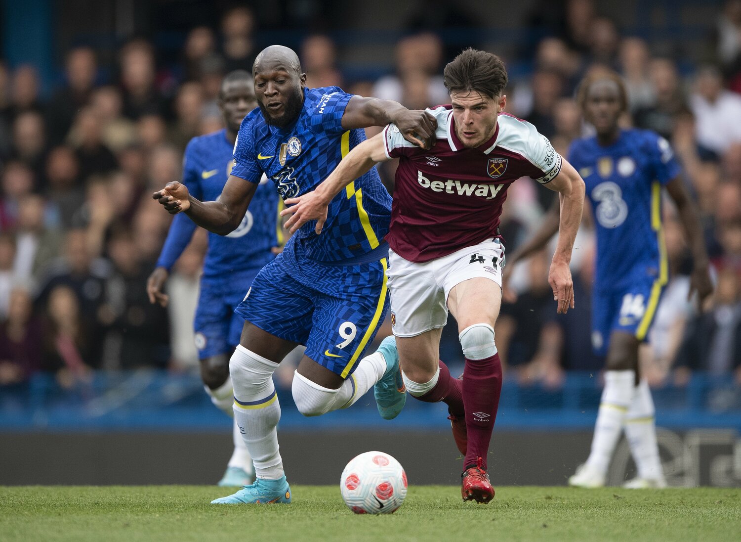 高度に安定したパフォーマンスでウェストハムを躍進に導いたライス©Getty Images