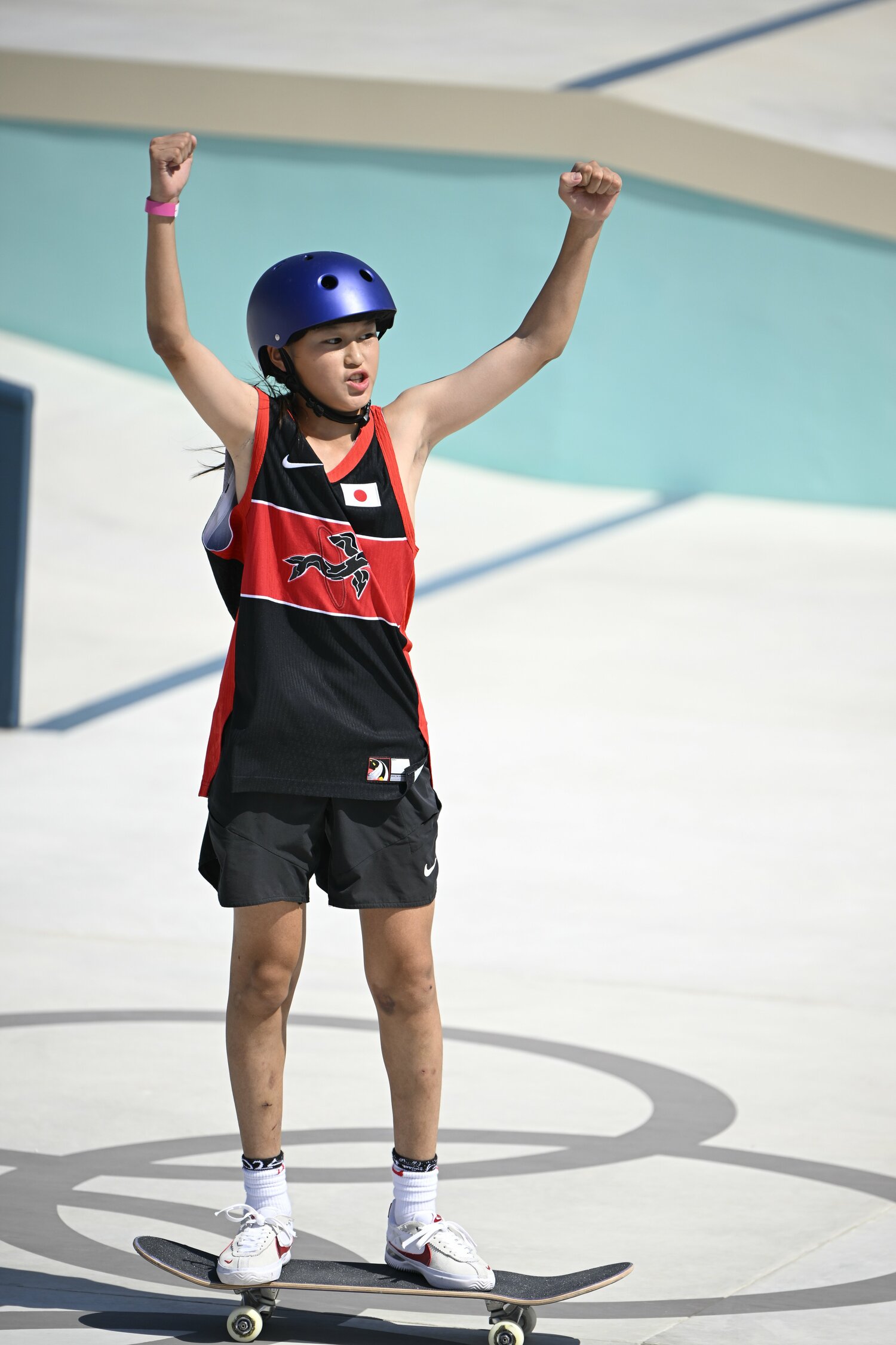 まだ14歳。身長も伸び盛りの154cmだ。これからの小野寺の成長には期待しかない　©Asami Enomoto／JMPA