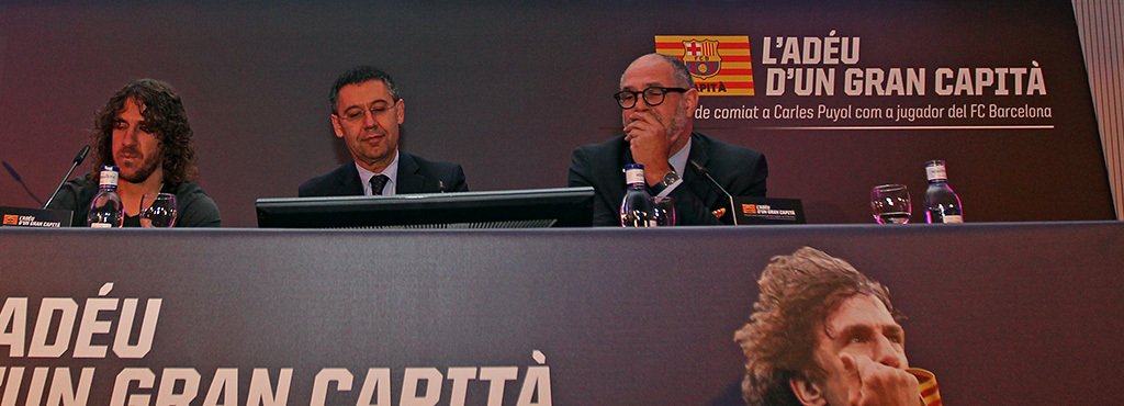2人の偉大な“カピタン”が退団。バルサが遂に認めた「1つの終わり」。＜Number Web＞ photograph by FC Barcelona via Getty Images