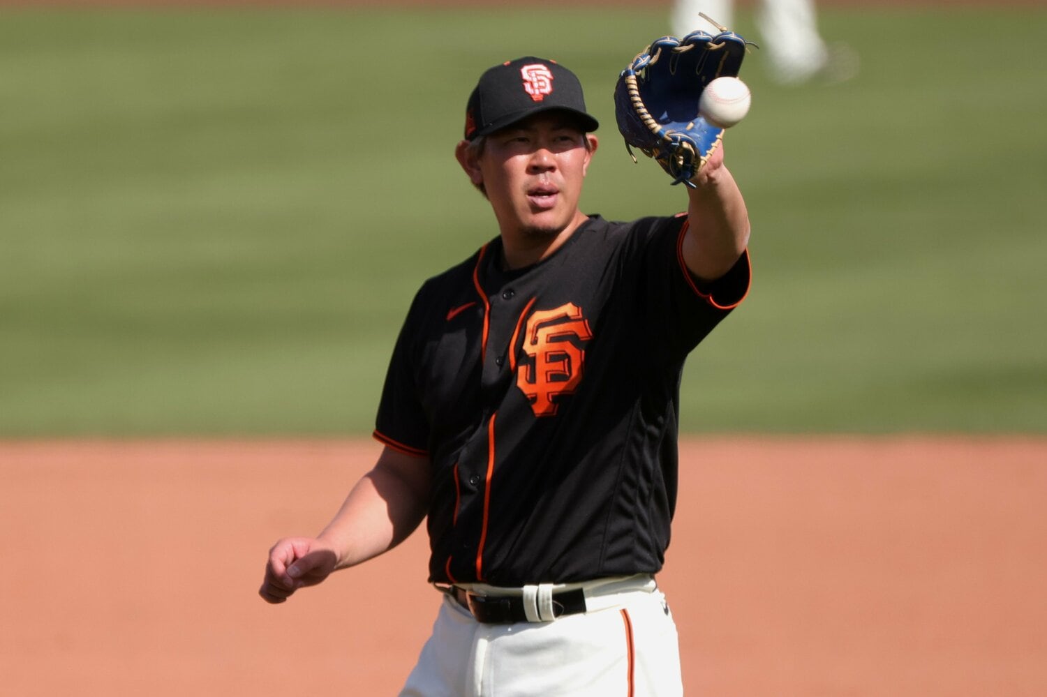 2年目のジャイアンツ時代　©Getty Images