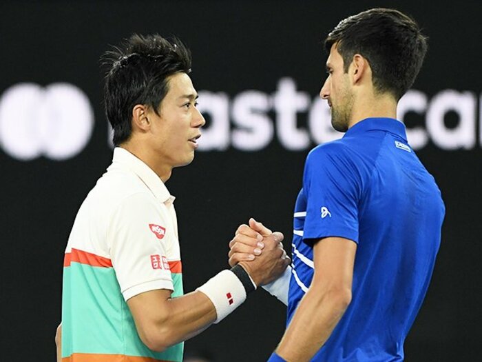 「一番キツい時にジョコビッチ」を避けるため、錦織圭に必要なこと。＜Number Web＞ photograph by AFLO