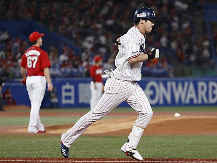 濱田太貴、青木宣親、山田哲人の初回先頭から3連弾！ 25年前、同じ快挙が“スルー”された意外な理由とは？＜Number Web＞ photograph by Kyodo News