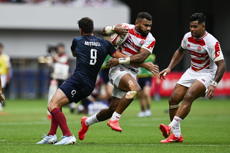 第二次エディー・ジョーンズHC体制の初陣となったイングランド戦　©Asami Enomoto