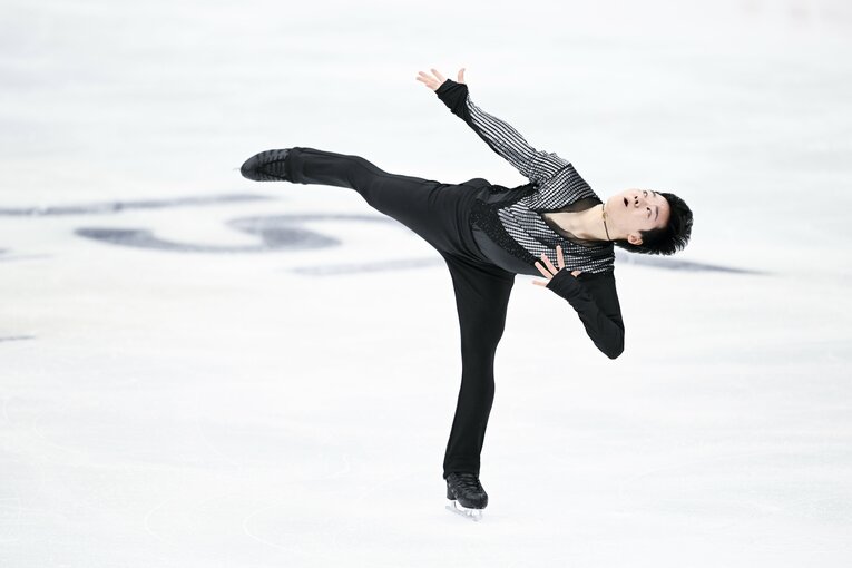 全日本選手権SPの演技　©︎Asami Enomoto