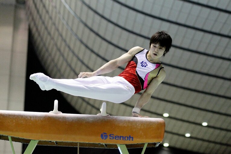 内村航平 ／ photograph by Sports Graphic Number