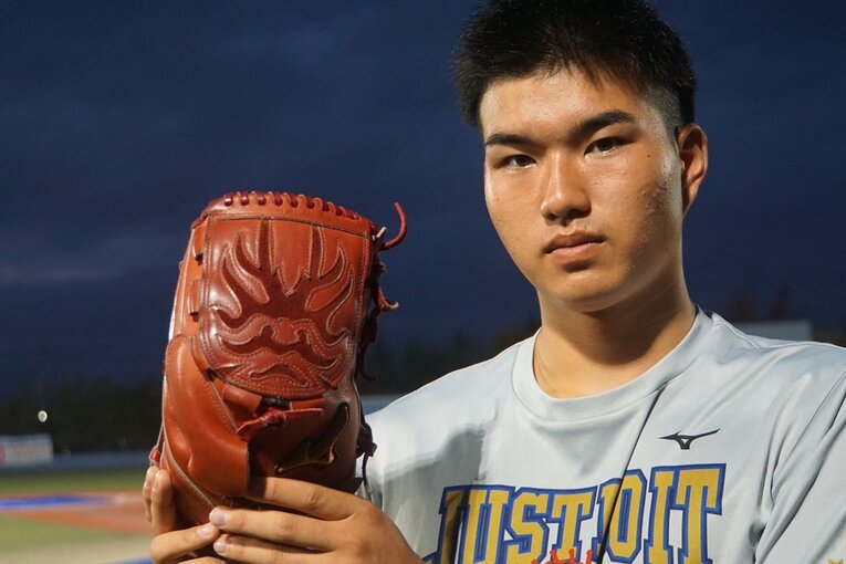 山口が本格的に投手になったのはドラフトの1年前、高2の秋だった　©Kei Nakamura
