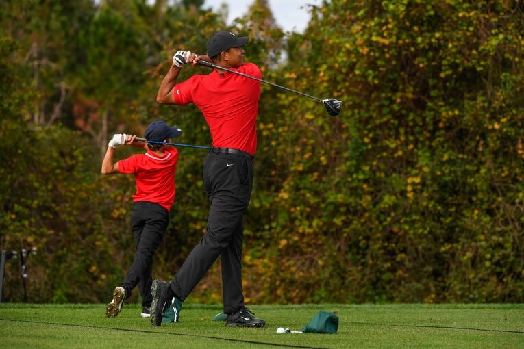 そっくりなスイング　©︎Getty Images