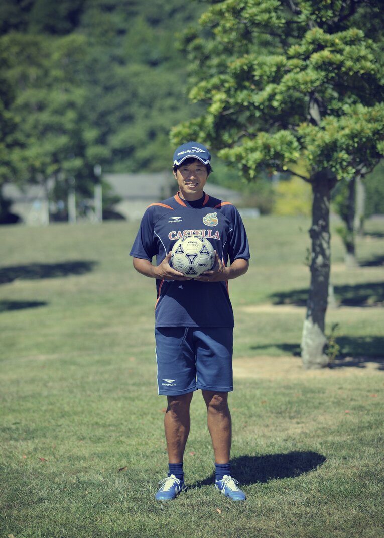 サンフレッチェ広島の監督時代の森保一　©JMPA