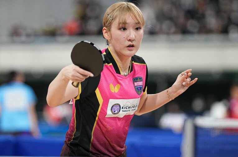 “史上最強世代”との呼び声高い日本の女子卓球界で戦ってきた加藤美優。パリ五輪を目前に控え、休養を選択した理由は何だったのか ／ photograph by AFLO