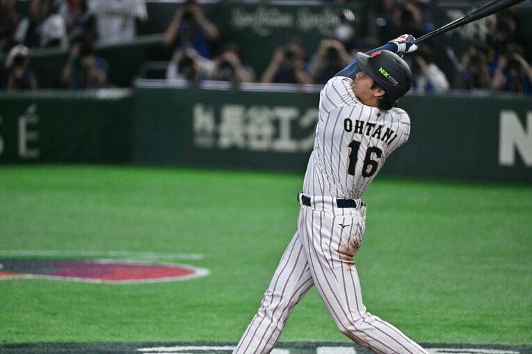 何度見てもえげつない…大谷ホームランの連続写真（右へつづきます）©Hideki Sugiyama