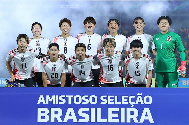 なでしこジャパンのブラジル遠征、第2戦のスタメン　©JFA