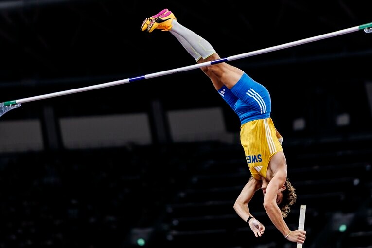 デュプランティスの試技の様子　©Kiichi Matsumoto