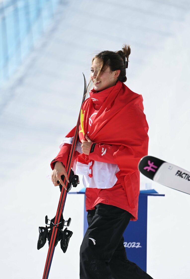 4年前の北京五輪では中国代表として金2つ、銀1つのメダルを獲得したグー　©JMPA