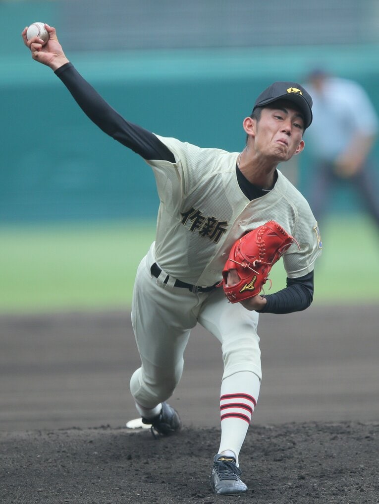作新学院時代の今井　©︎JIJI PRESS