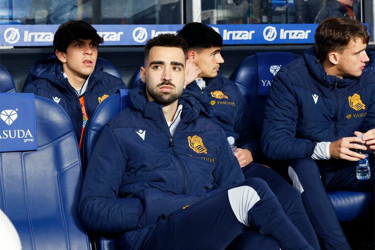 出場はなかったが、今季絶望もあり得たブライスがベンチに復帰　©Daisuke Nakashima