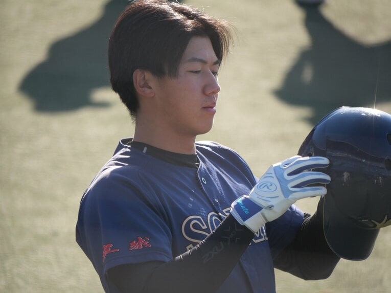 広島が1位指名を公言した創価大・立石正広　©︎PPAB-lab.