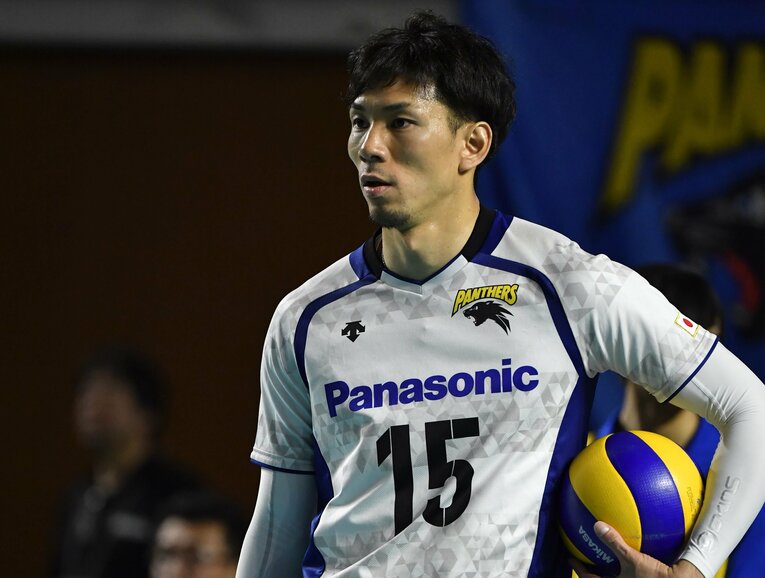 今季限りで現役引退を表明したパナソニックパンサーズの福澤達哉　©︎Panasonic PANTHERS